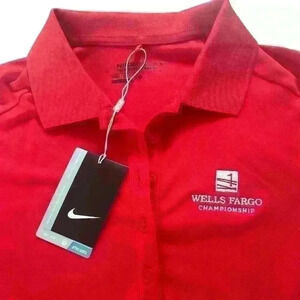 Nike Golf Women’s Tour Performance Red Golf Polo. New WithTags. Size Medium